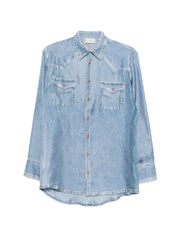 Pierre Louis Mascia Shirts Clear Blue