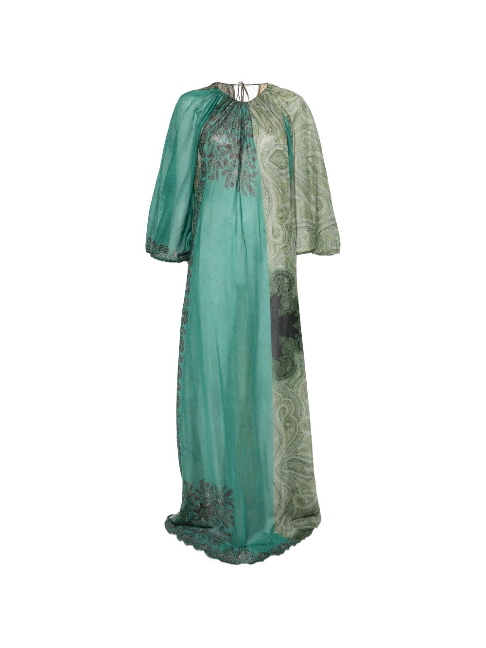 Pierre Louis Mascia Green Dresses — New Silk Maxi
