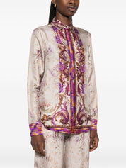 Pierre Louis Mascia Pink Silk Shirt — New In