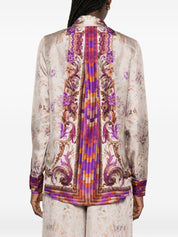 Pierre Louis Mascia Pink Silk Shirt — New In