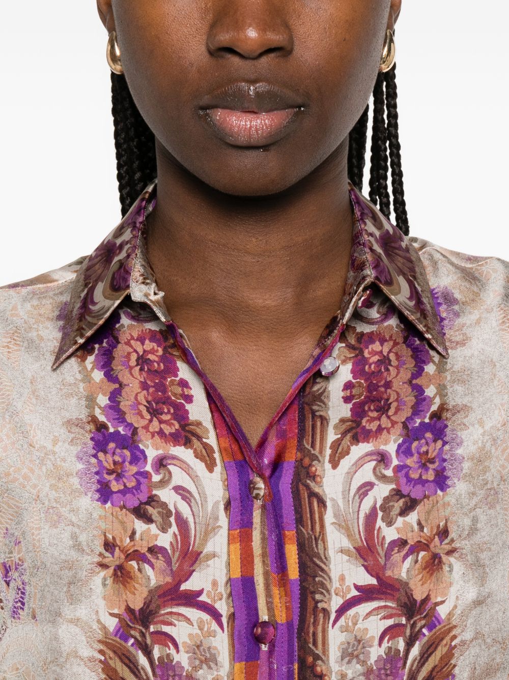 Pierre Louis Mascia Pink Silk Shirt — New In