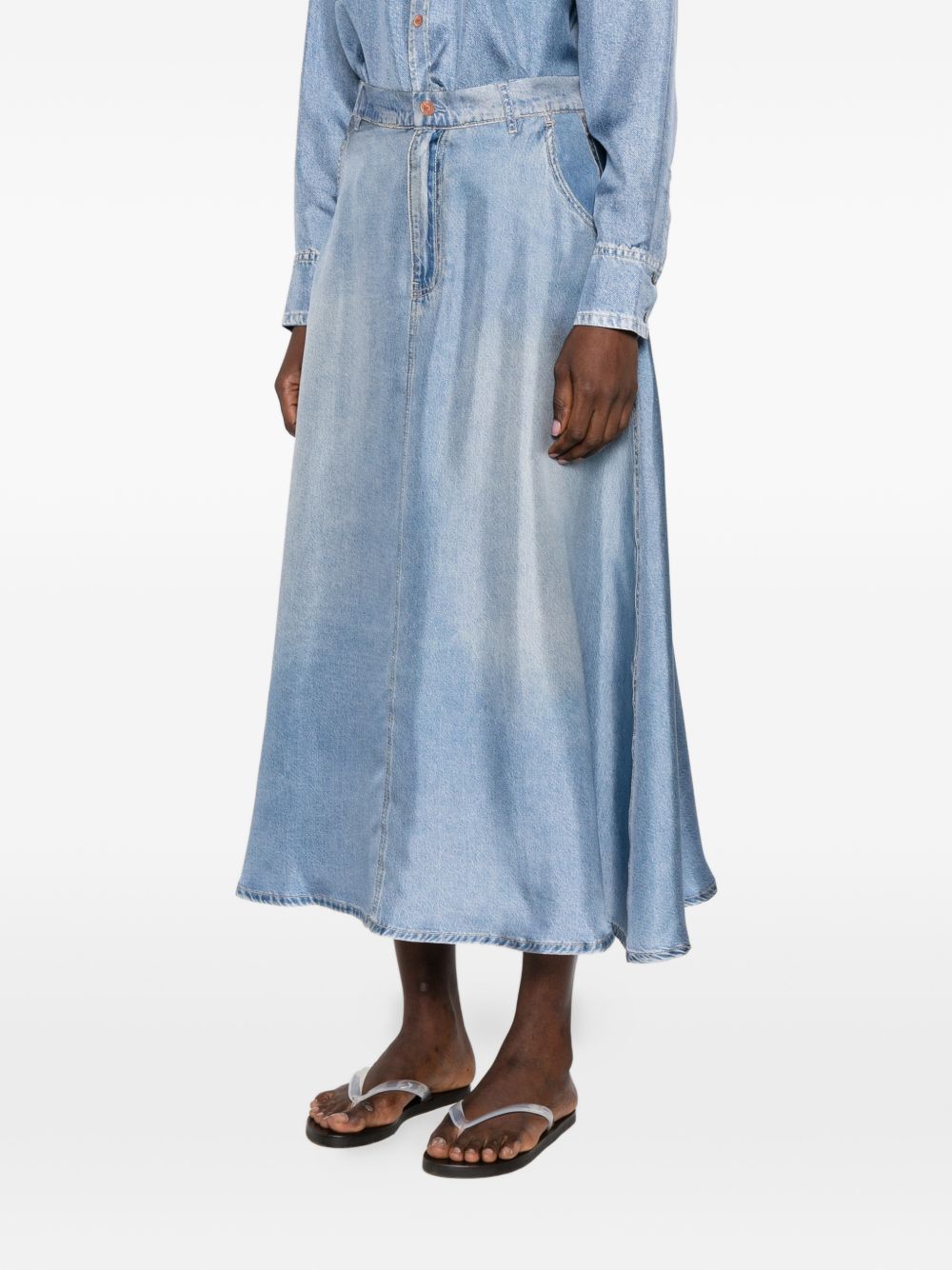 Pierre Louis Mascia Skirts Clear Blue