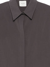 Alysi Grey Silk Shirt — New Women’s Shirt Collection