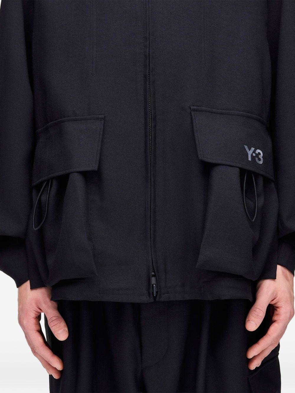 Y-3 Black Jackets — Men's Coats & Outerwear