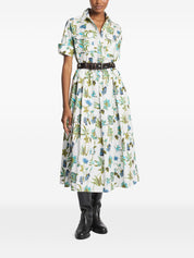 Fay Skirts White — Printed Cotton Skirt, From €120