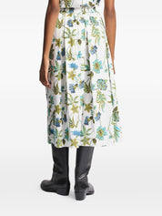 Fay Skirts White — Printed Cotton Skirt, From €120