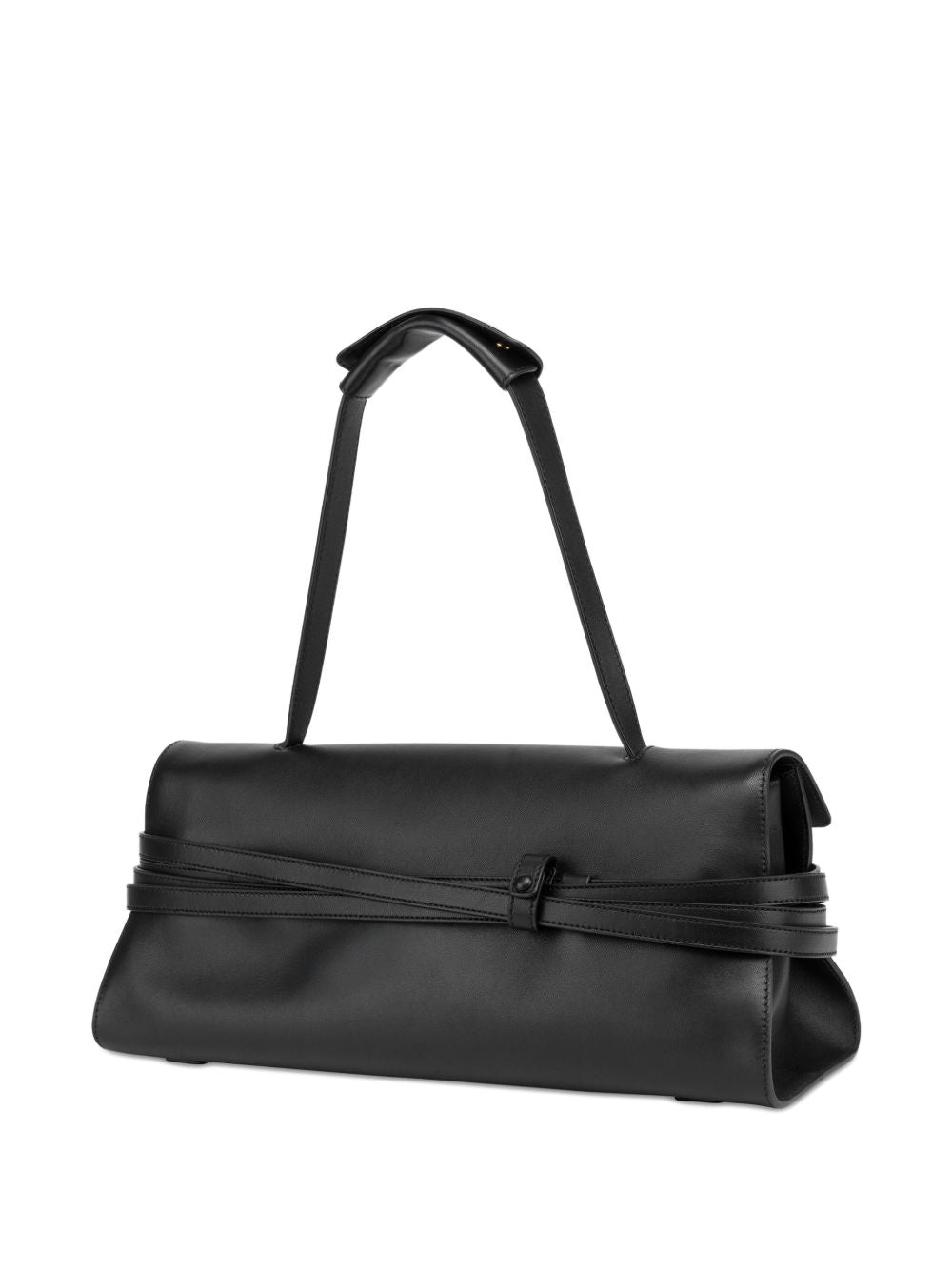 Moschino Handbag — Black Top Handle Tie Me (New In)