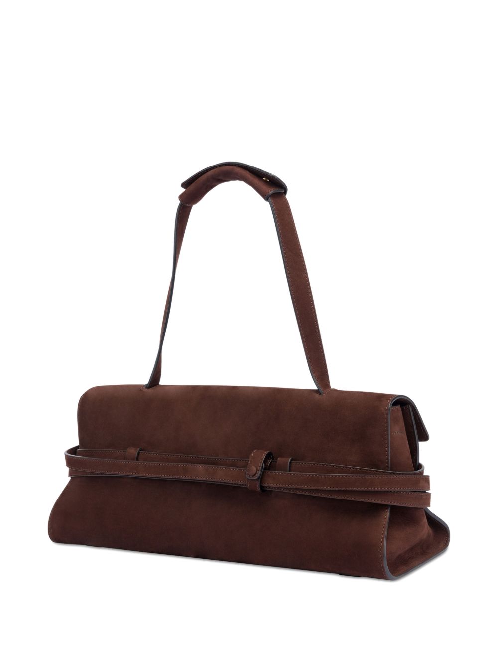 Moschino Brown Handbag — Tie Me Top Handle (New In)