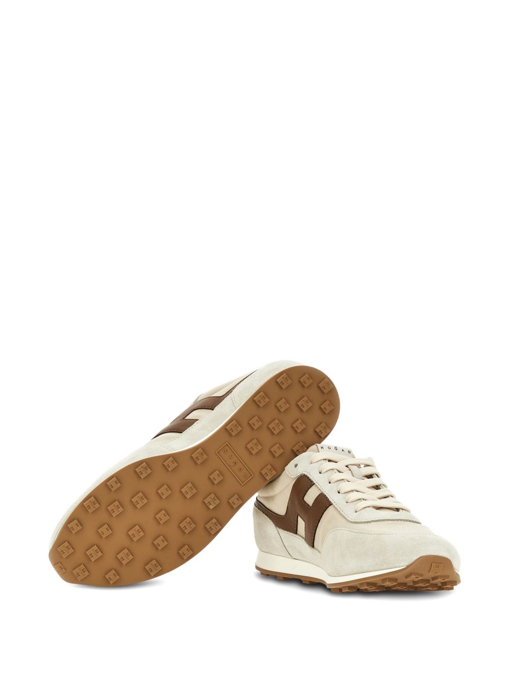 Hogan Beige Sneakers for Men — New H699 Arrival