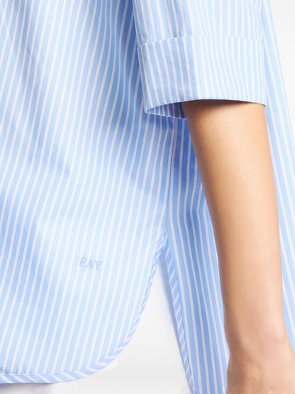 Fay Shirts Clear Blue