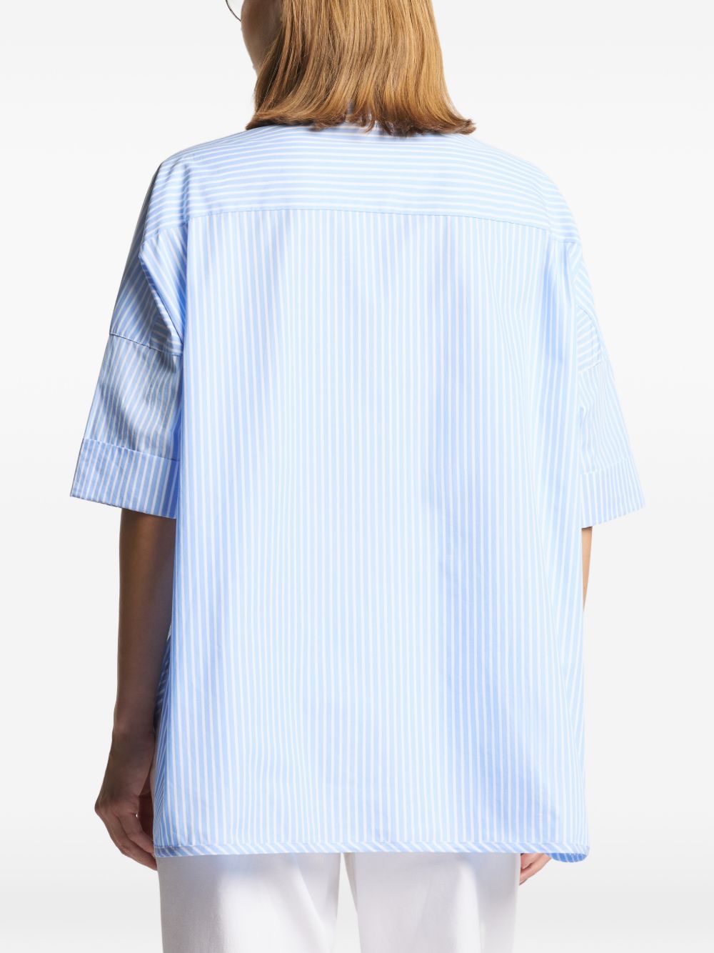 Fay Shirts Clear Blue