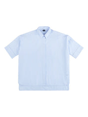 Fay Shirts Clear Blue