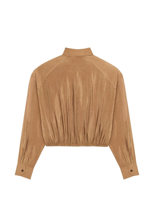 Saint Laurent  Shirts Brown