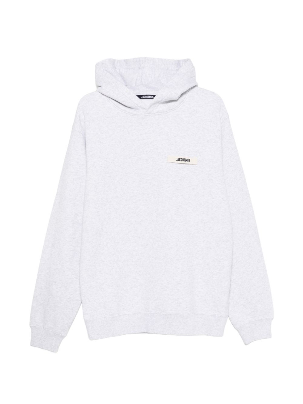 JACQUEMUS Grey Sweater — Le Hoodie Gros Grain