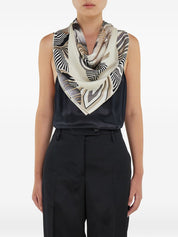 Ferragamo Scarfs Black