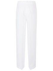 Via Masini 80 Linen wide-leg trousers
