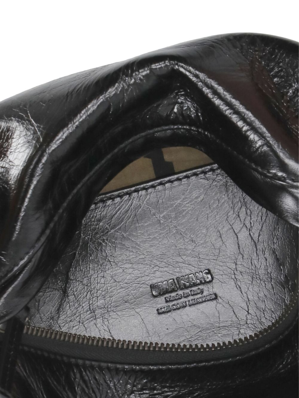 Uma Wang Black Shoulder Bag — New Small Leather