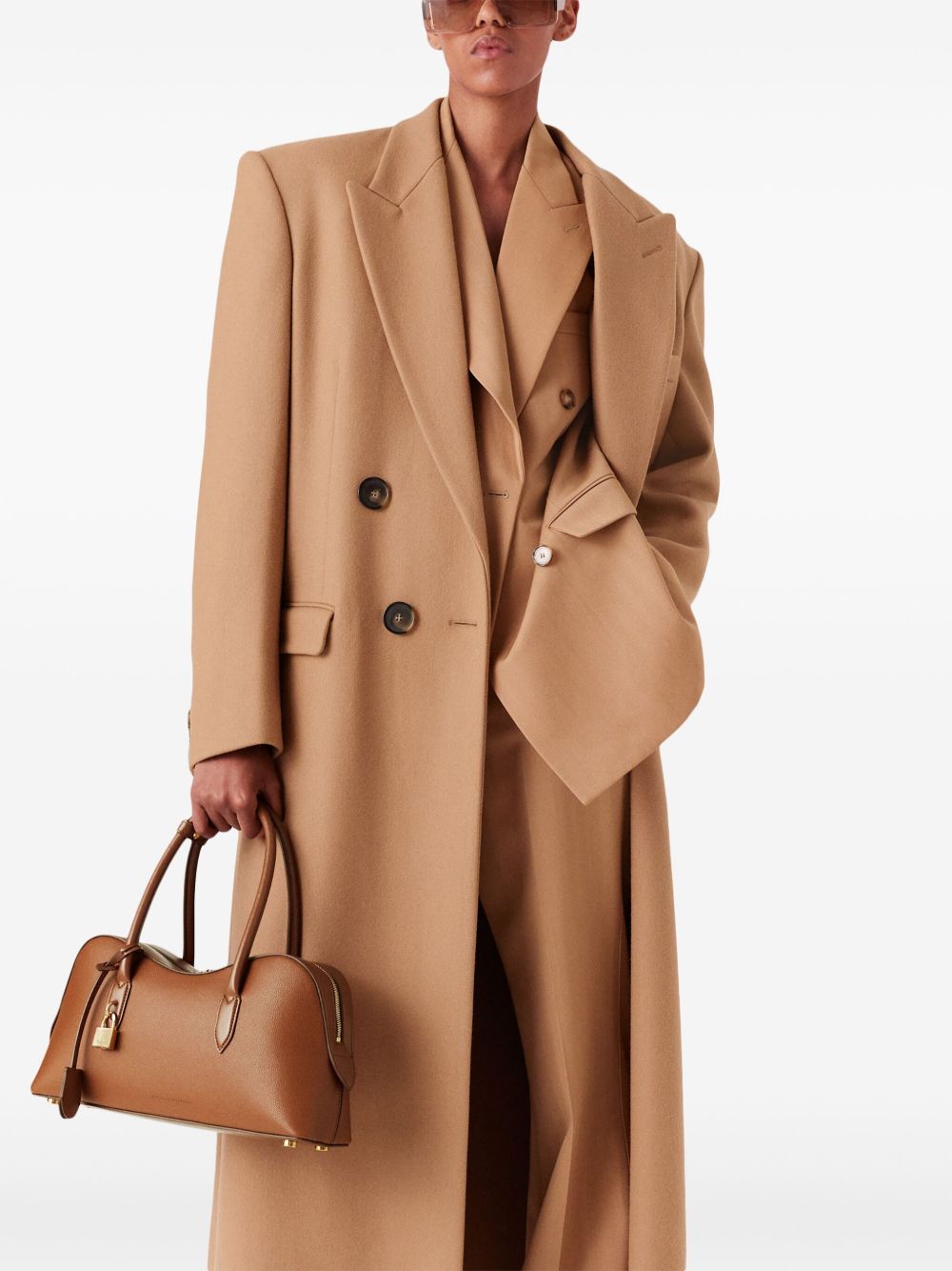 Stella McCartney Shoulder Bag — Leather Brown