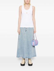 Maison Kitsuné Baby Fox Cotton Tank Top — White