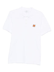 Maison Kitsuné Fox Head Cotton Polo Shirt | Men’s Topwear