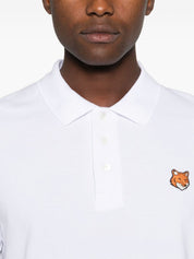 Maison Kitsuné Fox Head Cotton Polo Shirt | Men’s Topwear