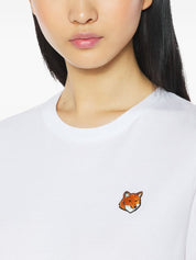 Maison Kitsuné Fox Head Cotton T‑Shirt — Women's Topwear
