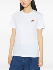 Maison Kitsuné Fox Head Cotton T‑Shirt — Women's Topwear