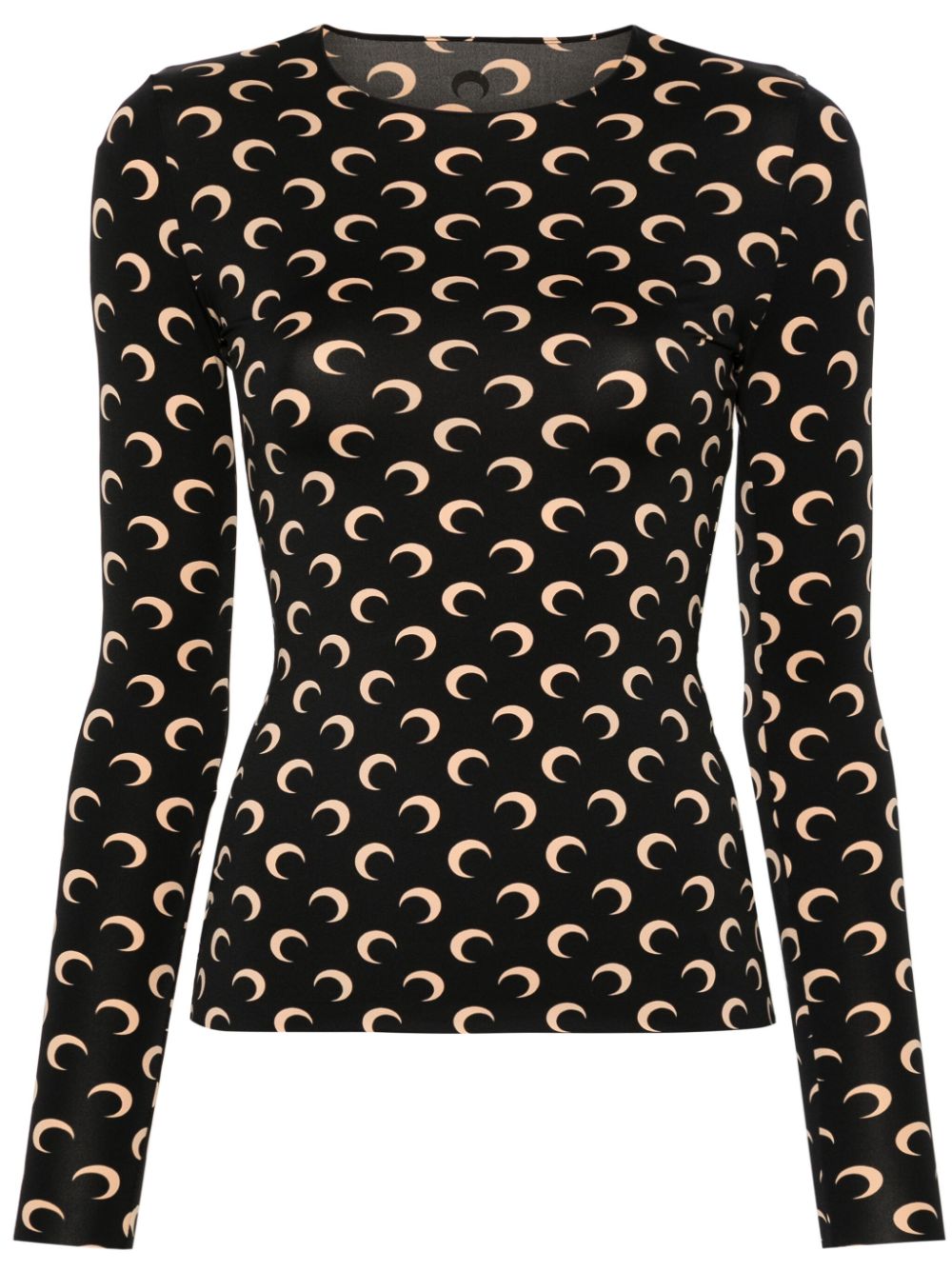 Marine Serre Moon Crewneck Top — New In