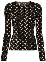 Marine Serre Moon Crewneck Top — New In