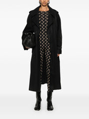 Marine Serre Jumpsuits — Moon Print Black Jumpsuit