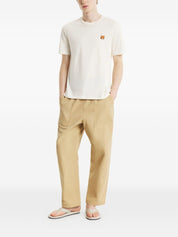 Maison Kitsuné Beige Fox T-Shirt — Topwear for Men