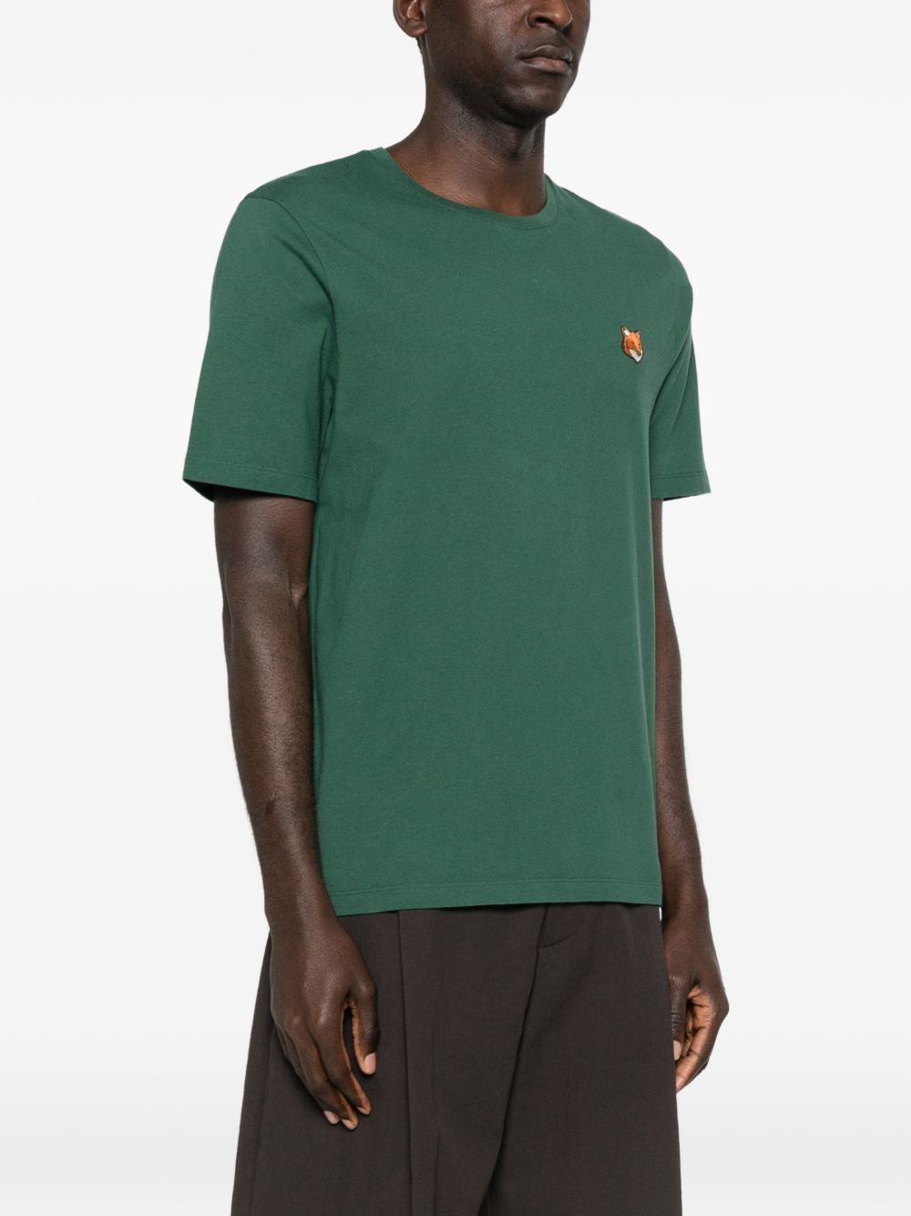 Maison Kitsuné Green Fox T-Shirt — Men's Topwear