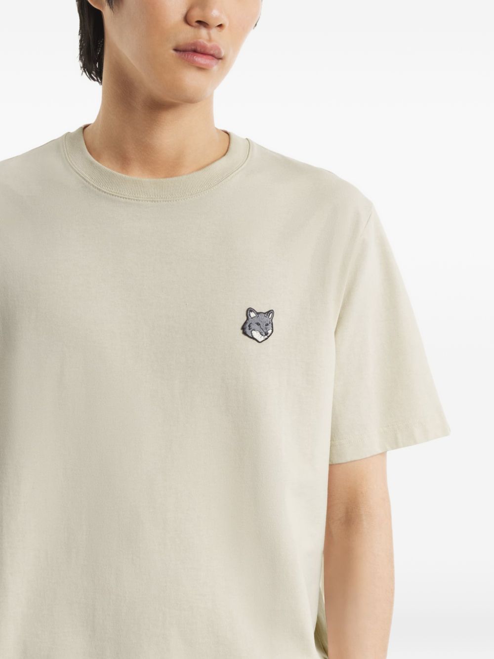 Maison Kitsuné Beige T-Shirts & Polos for Men — New In