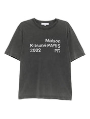 Maison Kitsuné Logo Cotton T‑Shirt for Men — New In