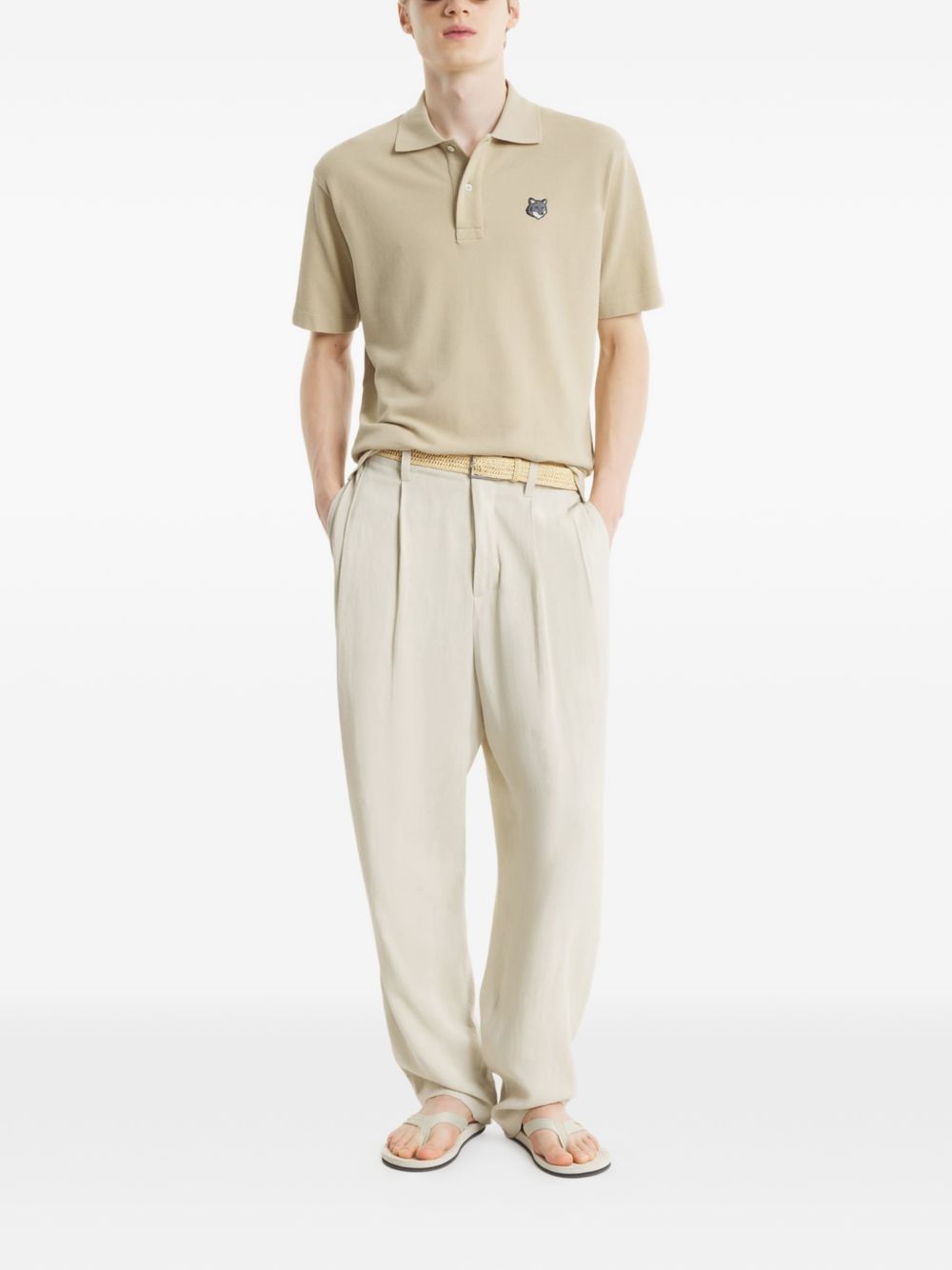 Maison Kitsuné MAISON KITSUNE' T-shirts and Polos Beige