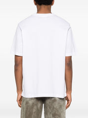 Maison Kitsuné White Cotton T-Shirt for Men — New