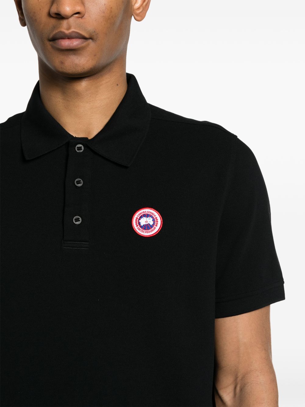 Canada Goose Black T-Shirts & Polos for Men — Topwear