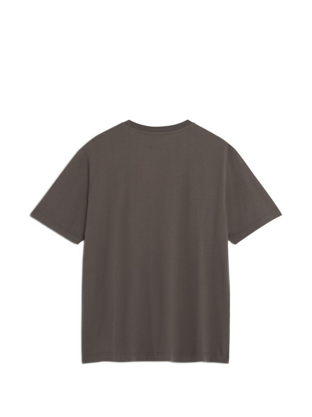Maison Kitsuné Brown Logo T-Shirt — Topwear for Men