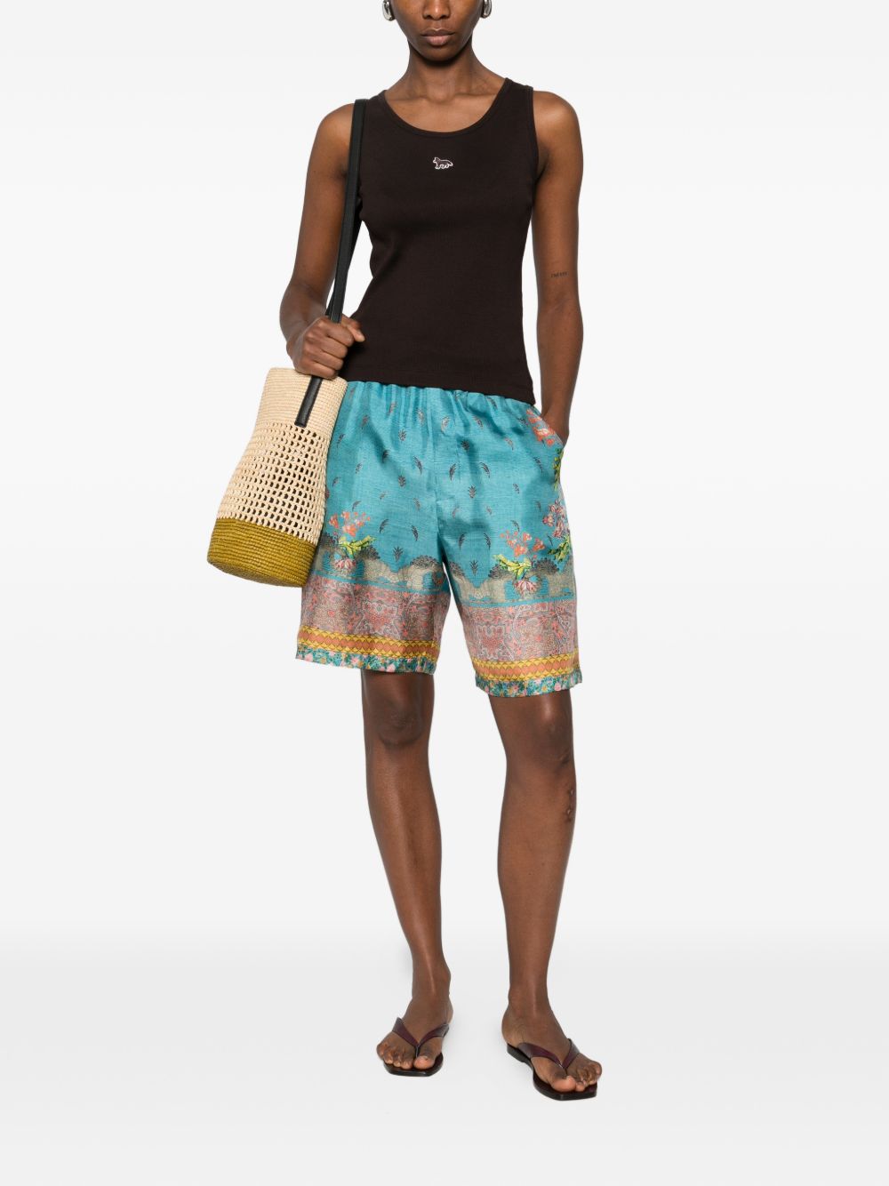 Pierre Louis Mascia Shorts Clear Blue