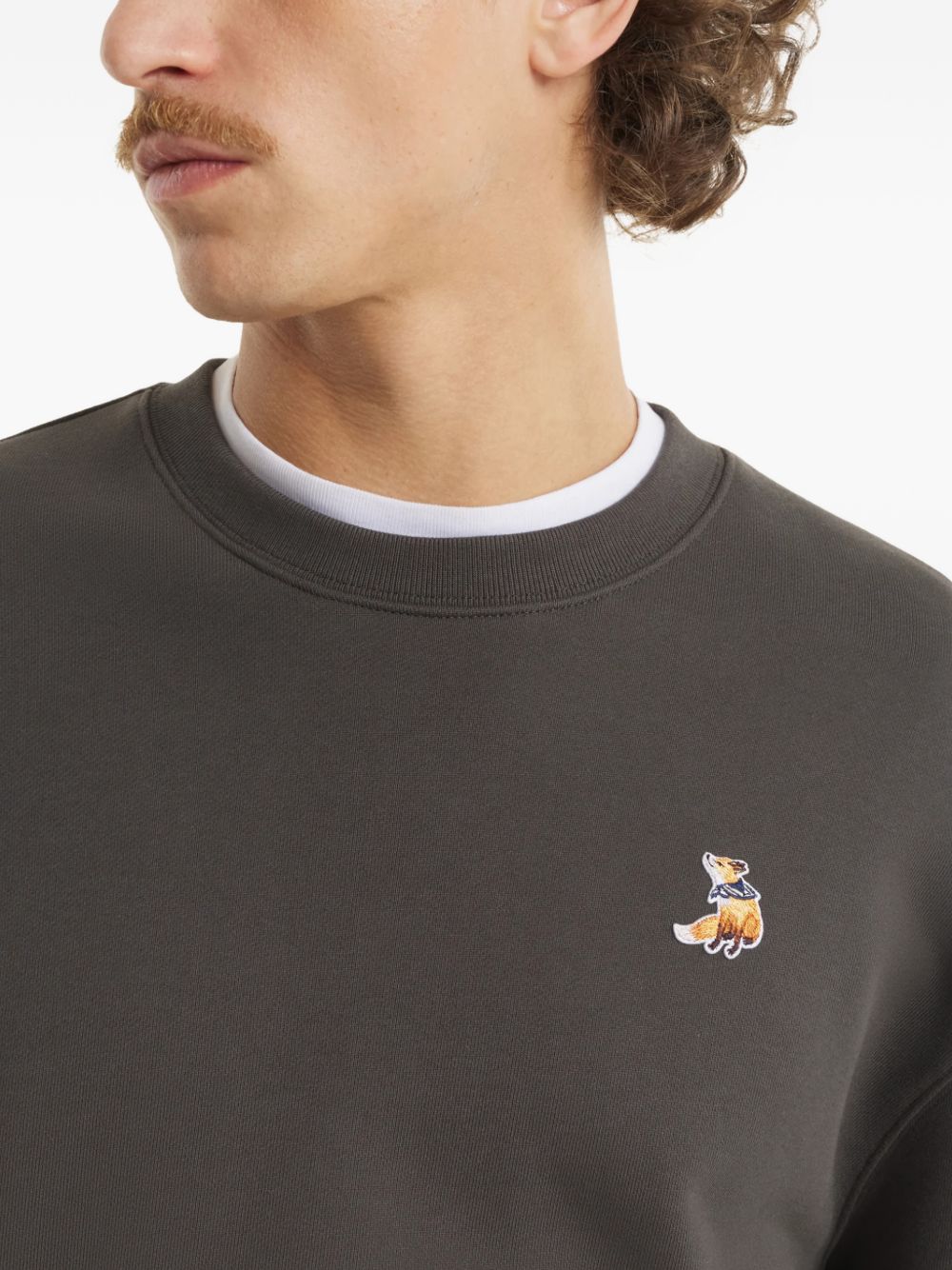 Maison Kitsuné MAISON KITSUNE' Sweaters Brown