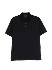 Emporio Armani Blue T-Shirts & Polos — Topwear