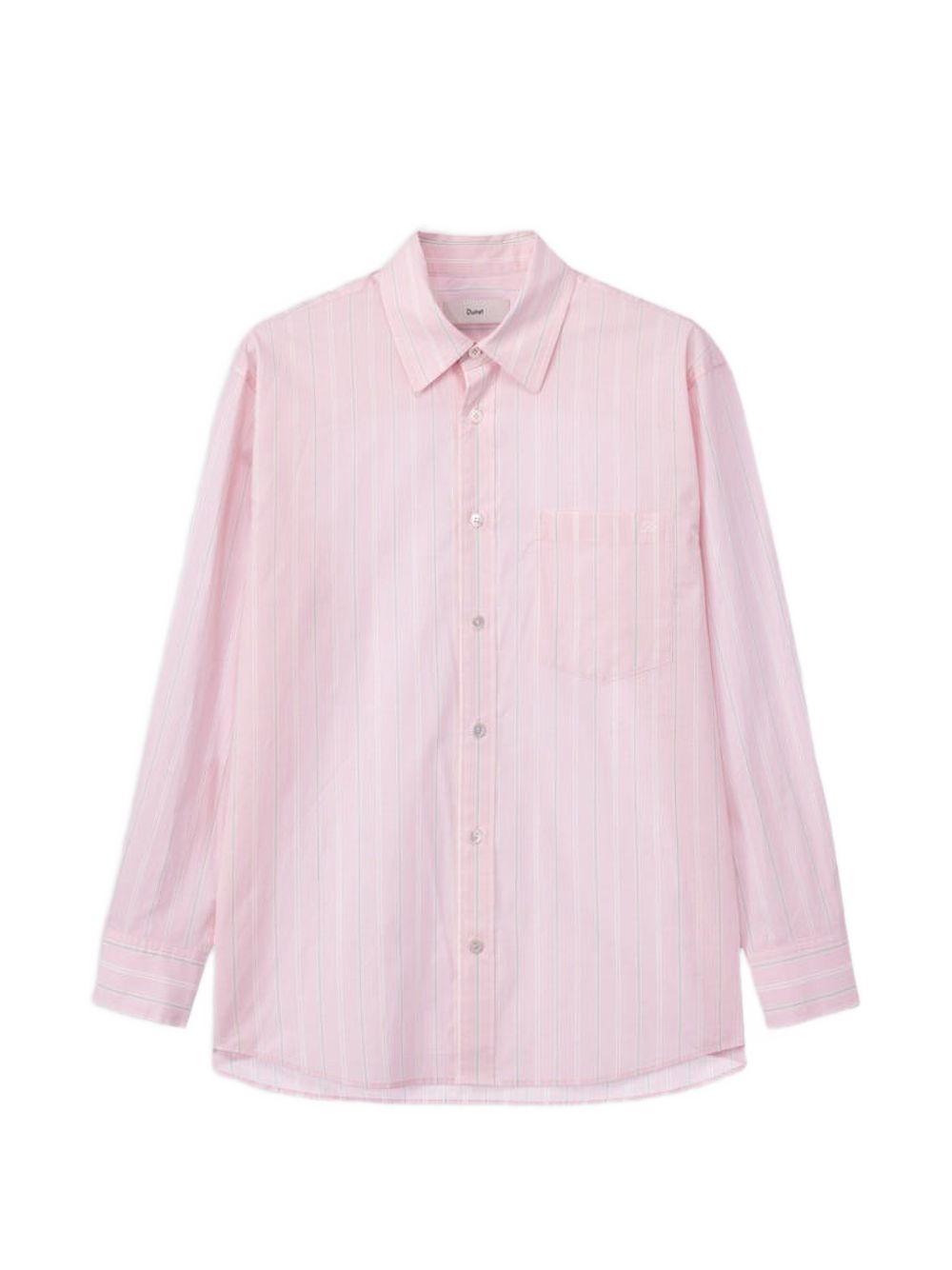 Dunst Pink Shirts — Soft Stripe Cotton Shirt (New In)