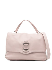 Zanellato Pink Handbag — Postina Saeta Small Leather