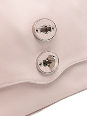 Zanellato Pink Handbag — Postina Saeta Small Leather