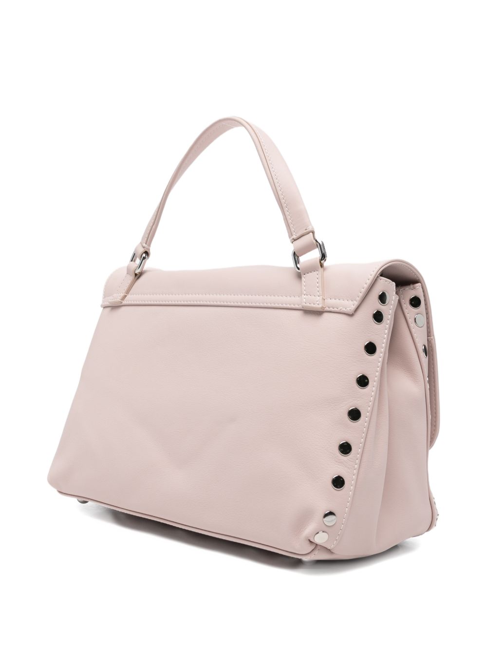Zanellato Pink Handbag — Postina Saeta Small Leather