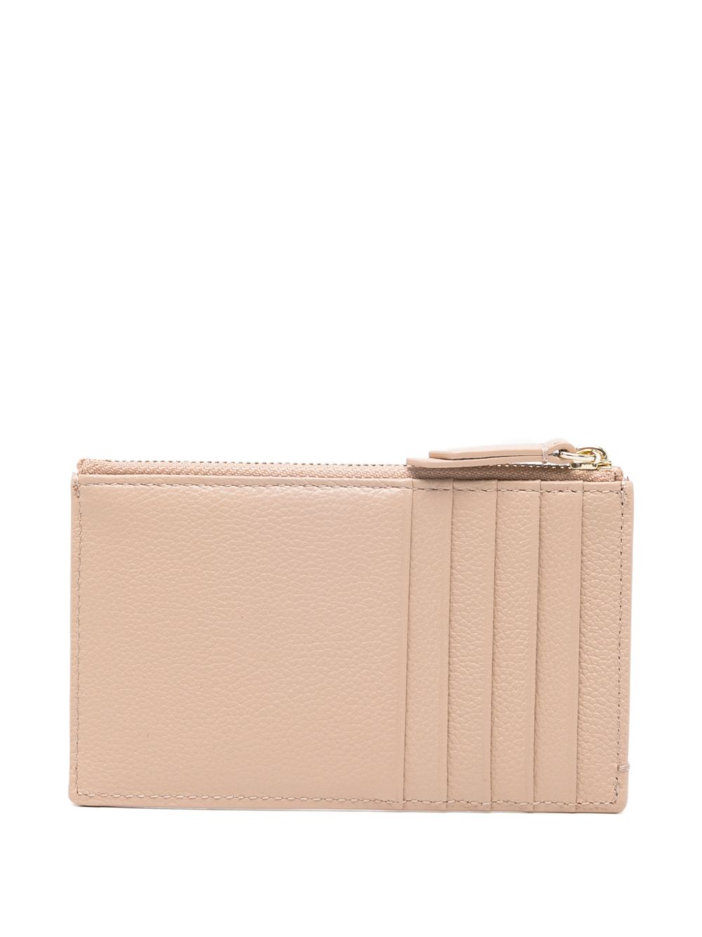 Emporio Armani Beige Wallets — Leather Card Cases