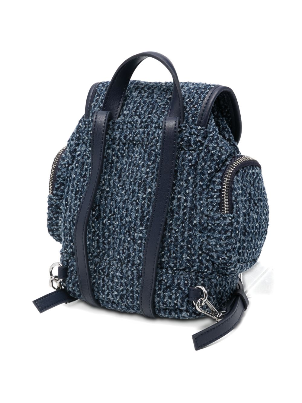 Ganni Blue Denim Backpack — New Arrival Women’s Bag