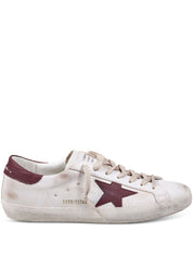 Golden Goose Red Sneakers — Super-Star Leather