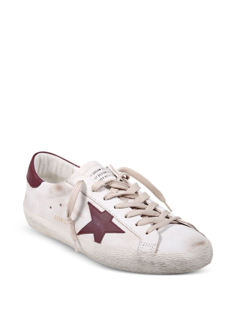 Golden Goose Red Sneakers — Super-Star Leather