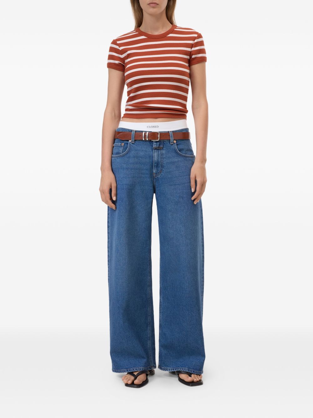 Closed Flared Denim Jeans for Women — Blue, New In